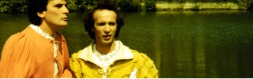 Lago del Pellicone (Parco di Vulci),  Massimo Troisi e Roberto Benigni in Non ci resta che piangere  ARCHIVIO FOTOGRAFICO - CINETECA NAZIONALE  CENTRO SPERIMENTALE DI CINEMATOGRAFIA